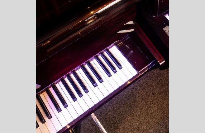 Used Samick Polished Mahogany SU115 Upright Piano - All Inclusive Premium Package (SN:HIK01319) - Image 10